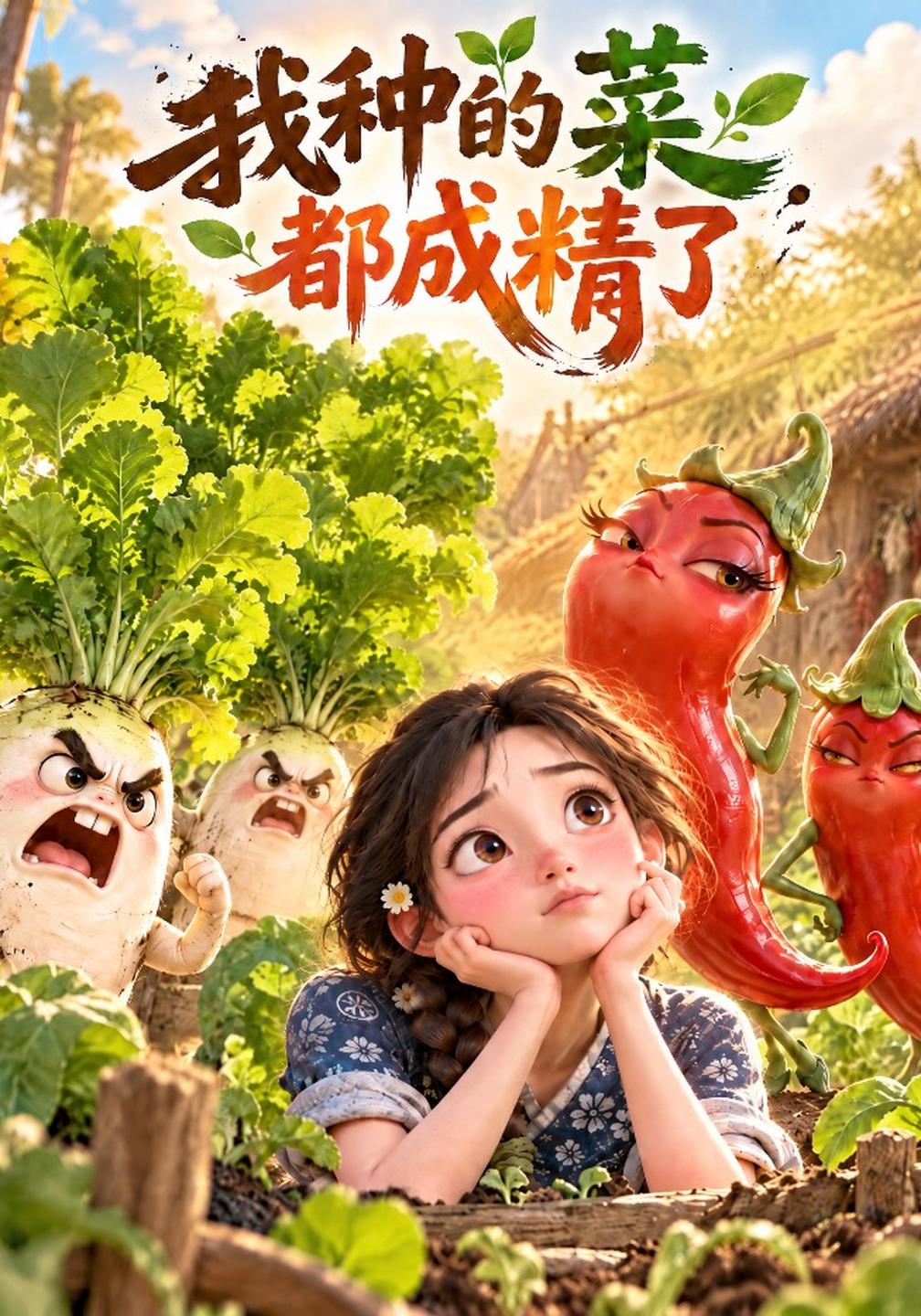 我种的菜都成精了封面